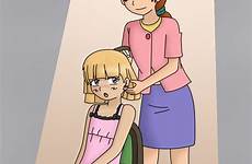 daughter mother forced deviantart ritsu usa bonding gender time captions sissy swap cartoons cuckold feminization transformation sexy characters drawings drawing
