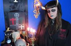satanic ritual occult magick stole ceremonial satan lefthand