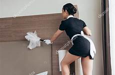 maid cleaning glove armchair duster igorvetushko
