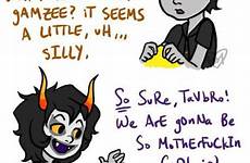 homestuck tavros gaaah gamzee karkat ship really too cute