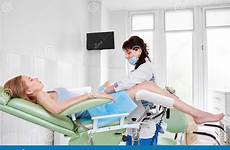 gynecologist patient examining professional her women chair gynecological young doctor checkup consultation preview
