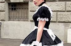 maid sissy french dress boys outfit 3d