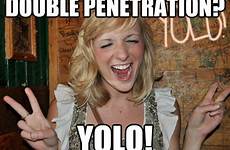 double penetration girl yolo quickmeme getting meme penatration condom driving cereal car omg whipped cream really funny milk memes caption