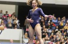 gymnast college perfect routine viral mesmerising goes floor her katelyn ohashi has ucla