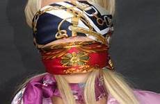 gagged scarves blindfold silky