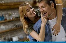having rustic lovely couple together kitchen fun young feelings