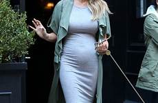 teigen chrissy bump sheer revealing pregnancy