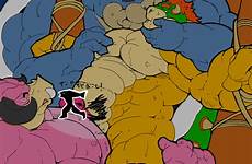 bowser gay mario furry rule34 super kissing erection nintendo bros nude rule edit respond deletion flag options male only