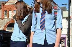 school girls uniforms uniform girl outfits tights pantyhose cute women teenage dress outfit nylons choose board back imgx