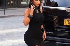 kim kardashian dress sexy york tight latest short ny ray candy store arrives nyc hawtcelebs celebrity little thefappening