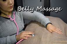 massage asmr belly soft