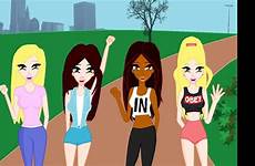 cartoon teenage girls power