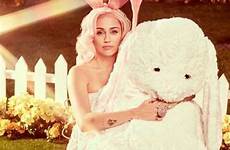 miley cyrus easter photoshoot bunny vijat mohindra themed shoot vogue spanked gets dress naughty pink she ears instagram gotceleb celebmafia