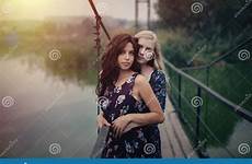 together lesbian outdoors couple concept female preview