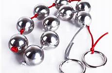 anal beads stainless sex steel butt vaginal plug toys stimulation pull heavy ring