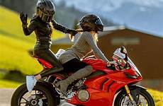 motorbike sportbike ducati chick