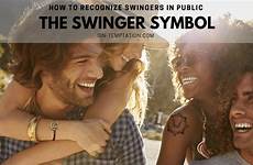 swinger symbol swingers symbols community swing recognize sign tattoo sin temptation bracelet recognized wear public signs