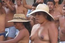 desnudas mexicanas indigenas protestan