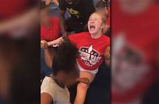 forced cheerleaders painful scream