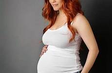 maternity redhead jeans pregnancy preggo baby unbuttoned pregnant girls redheads cute beautiful choose board tight freckles photography style