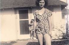 vintage girls young girl 1940s beach women dressed choose board couples