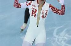 wardrobe russian sports malfunction skater olga graf speed suit naked olympics sport russia medal she her women girl forgets skating