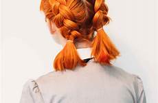 braids pigtails braid haircut abeautifulmess cute peinados pelirrojo cheveux hollandais courts tresses trenzas through supercoiffures école
