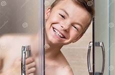 teen boy shower bathroom takes naked cute teenager selfie nude using preview
