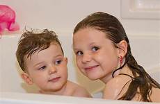 together bathing siblings kids bathroom family should stop when decide make bath little time fixtures school popsugar older fittings easier