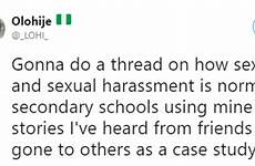 shares sexual lady harassment normalised secondary nigerian she story her schools nairaland gist corner