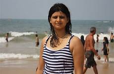 indian goa beach girl hot bikini