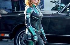 marvel captain larson brie actress look cinematic recoloring universe plus first recolored hoberg rick friend artist classic