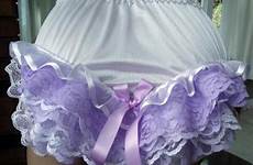 rhumba panties sissy lavender enlarge click ml ruffle lacey handmade pretty so white