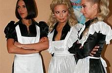 maid maids uniform tabliers torchons sissy servants domestic