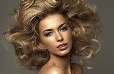 hair 4k wallpaper style girl wallpapers model hairstyle background curls blonde goodfon rus makeup portrait look desktop