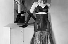 lingerie girdle 50s mieder chicks theniftyfifties cuties glamour dresses