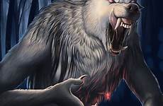 fantasy winter werewolf female spider deviantart werewolves creatures saved wolf monsters weasyl