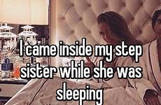step sister came while she sleeping inside
