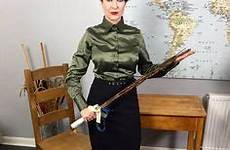 leather cane headmistress