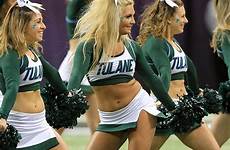 tulane cheerleaders girls college green football wave female cnn sportsillustrated saved