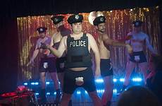 police strippers stripper drunk officers confuse partygoers actual cops cop german july posted party