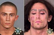 meth addiction mugshots teen handsome mirror into show horror reality transformed addled adult shot