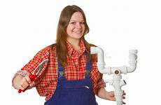 plumber loodgieter vrouwelijke wrech syphon