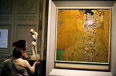 klimt neue galerie york gustav bloch adele bauer portrait 150th anniversary gold woman nytimes painting ny times oeuvres lady gilded