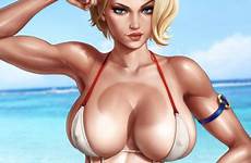 powergirl beach power girl bikini big pinup thong tumblr female fuga dandon xxx tan muscular dc share comics deviantart large