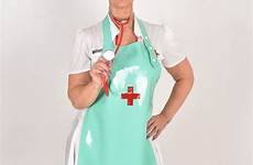 nurse apron pvc uniforms franz