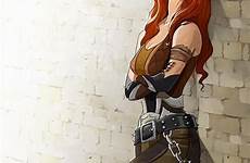 female redhead dnd rogue character wars star chains pathfinder girl characters modern attitude belt deviantart fantasy choose board visit saved