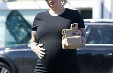 jenna jameson hollywood west lunch pregnant mini dress hawtcelebs celebmafia check latest if gotceleb