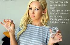 chastity captions denial forever mistress locked supremacy humiliation submissive feminize chaste