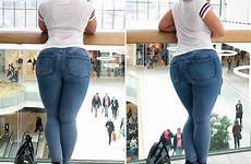 jeans mia sand mom tight full